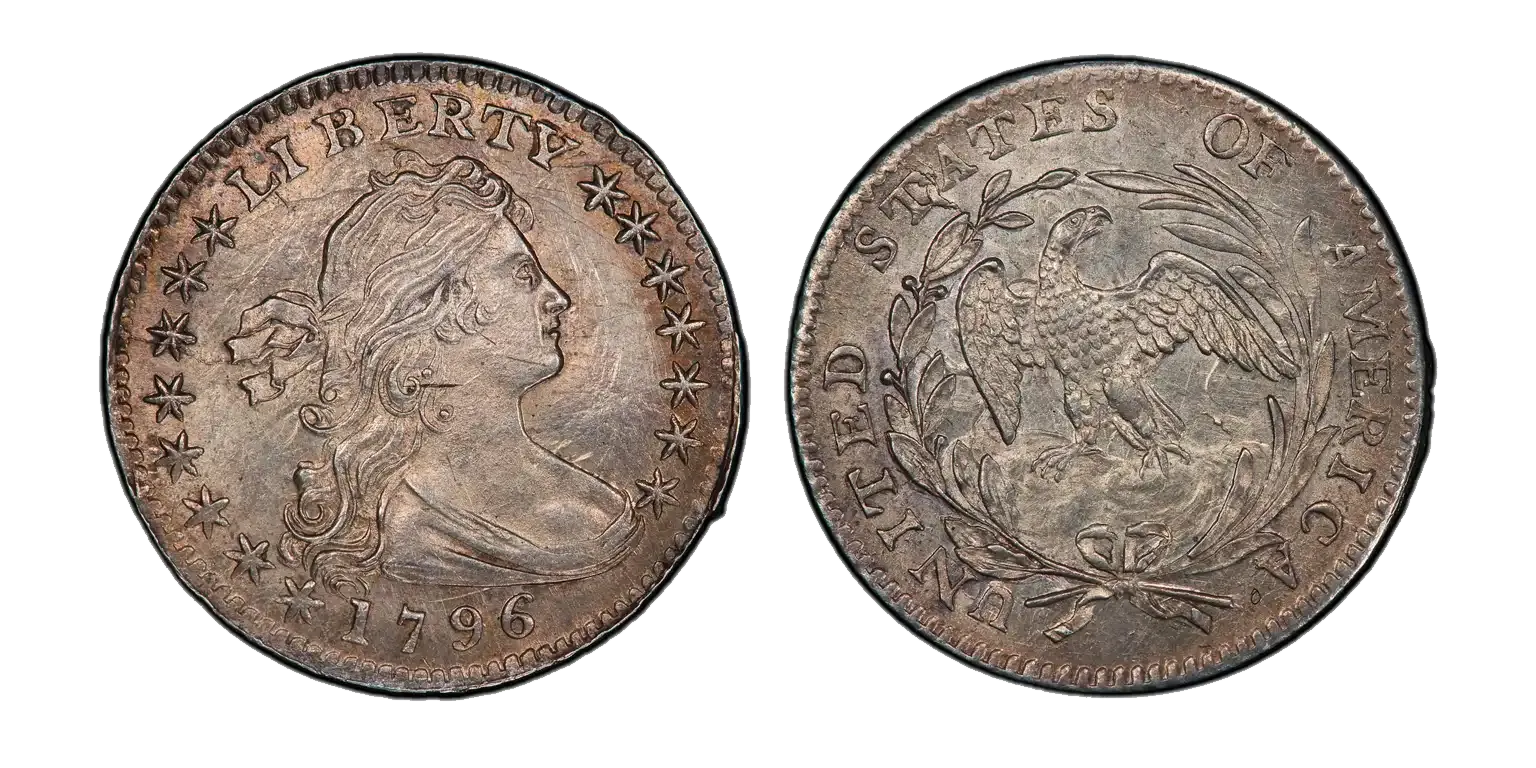 1796 draped bust half dime 1