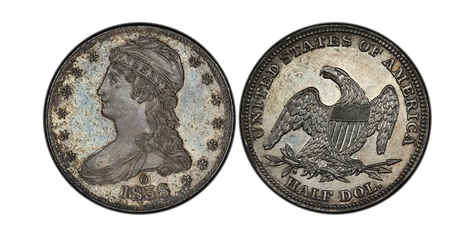 1838-o capped bust half dime 1