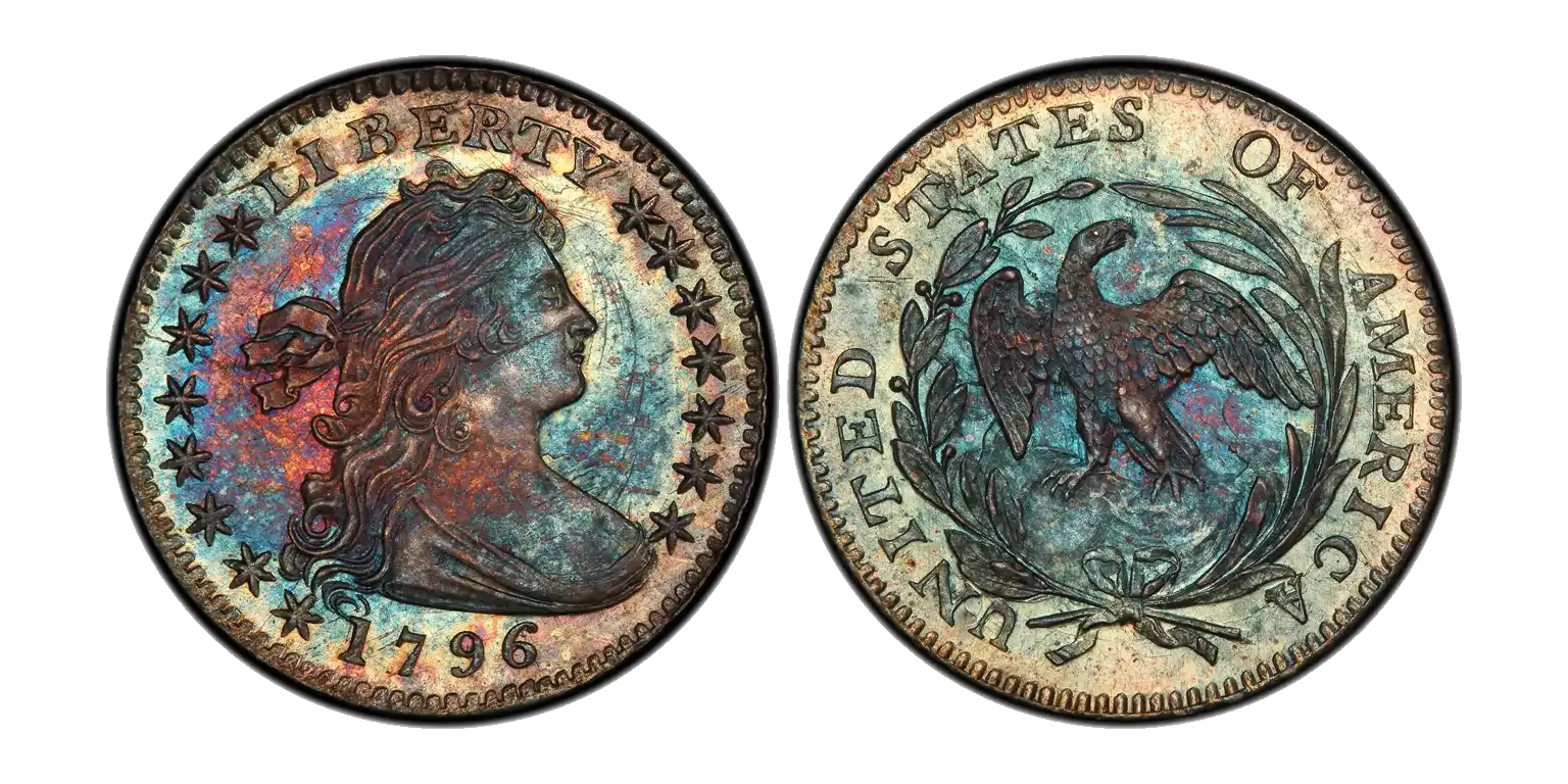 1796 draped bust half dime main